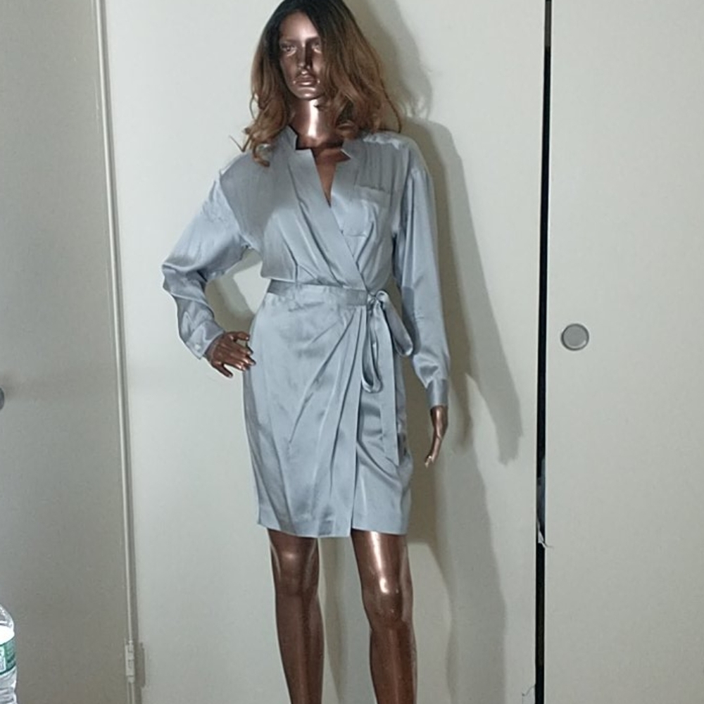 Women's banana republic silk kimono dress - Picture 1 of 9